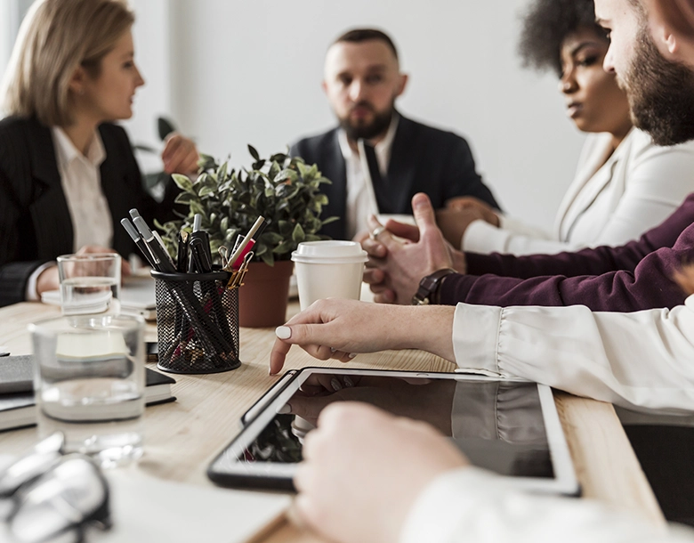 Consultation with a corporate client